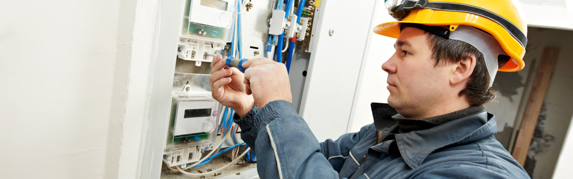 man repairing